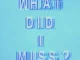 Drake - What Did I Miss?